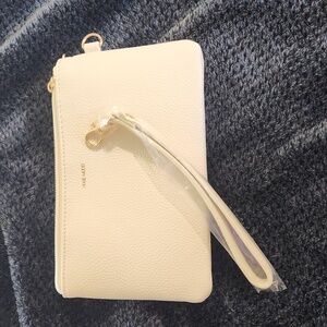 PIXIE MOOD Paris Double Zip Wristlet Clutch